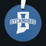Ornamento Indiana State University Holiday<br><div class="desc">Get ready to deck the halls and spread some serious Sycamore cheer this festive season with this official Indiana State University holiday product! Whether you are a proud alum looking to add a touch of campus nostalgia to your seasonal decor, a dedicated student celebrating the winter break, or a die-hard...</div>