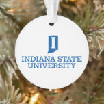 Ornamento Indiana State University Holiday<br><div class="desc">Get ready to deck the halls and spread some serious Sycamore cheer this festive season with this official Indiana State University holiday product! Whether you are a proud alum looking to add a touch of campus nostalgia to your seasonal decor, a dedicated student celebrating the winter break, or a die-hard...</div>