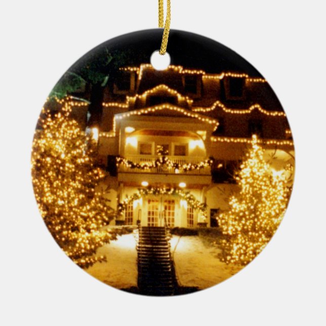 Ornamento "Inn" de inverno (Frente)