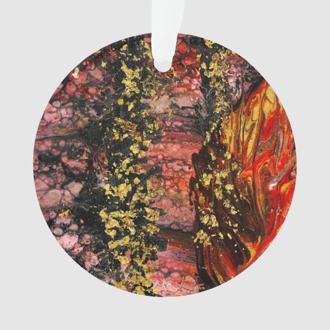 Ornamento Inspirado pelos Incêndios da Califórnia (Frente)