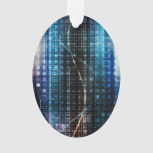 Ornamento Investigação Científica e Ciência do ADN Gené