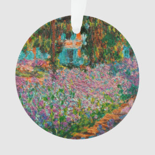 Ornamento Irises Monet Garden Flores Giverny