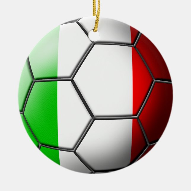 Ornamento italiano do futebol (Frente)