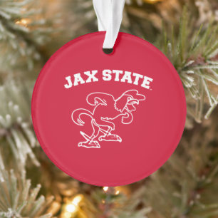 Ornamento Jacksonville State University JAX State Gamecocks