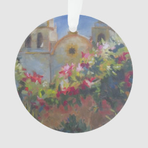 Ornamento Jardim espanhol de Califórnia da missão de Carme