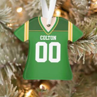 Ornamento Jersey Verde/Amarelo/Branco
