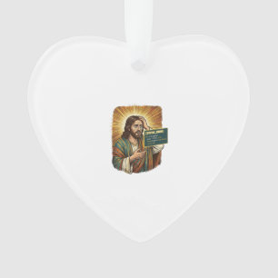 Ornamento Jesus chorando Erro de sintaxe Codificação Program