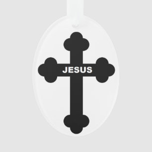 ORNAMENTO JESUS CROSS
