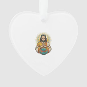 Ornamento Jesus desapontado Bola de Exercício Deflacionada F