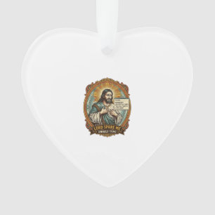 Ornamento Jesus Mensagem de Autocorreção Ruim Chefe Constran