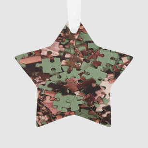 Ornamento Jigsee Quebra-cabeça Novelty