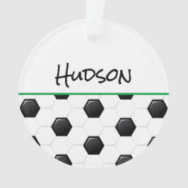 Ornamento Jogador de Bola do Futebol - Divertir-se