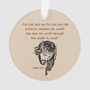 Ornamento John 3:17