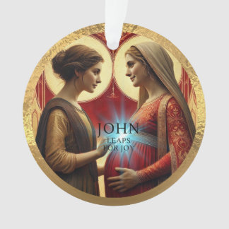 Ornamento John Leaps para Joy Acrylic Ornament