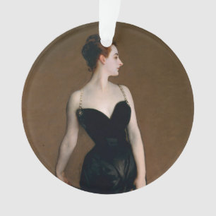 Ornamento John Singer Sargent Retrato Madame X Mal-humorado