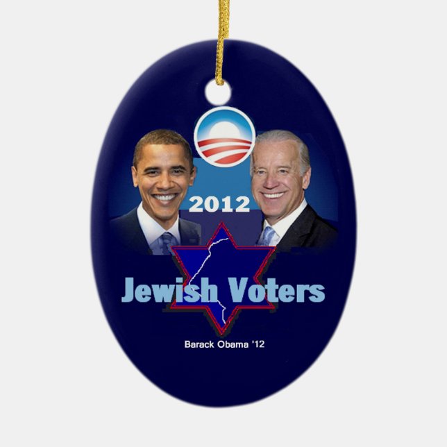 Ornamento judaico de Obama (Frente)