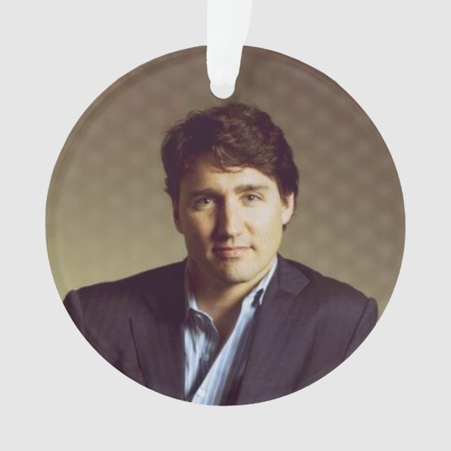 Ornamento Justin Trudeau 2014 (Frente)