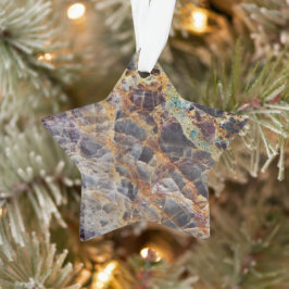 Ornamento Kaleidoscope Agate Stone Patterno