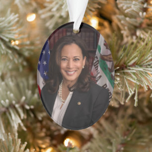 Ornamento Kamala Harris Vice-Presidente dos EUA, Biden 2024