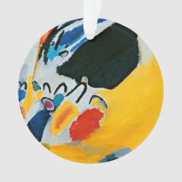 Ornamento Kandinski Impressão III Concerto Pintura Abstrata