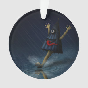 Ornamento Kasa Obake Japonês Umbrella Ghost Rainha Dia