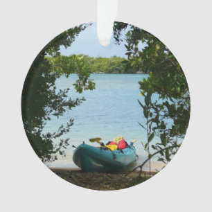Ornamento Kayaking em Ruas. Thomas Ilhas Virgens dos EUA