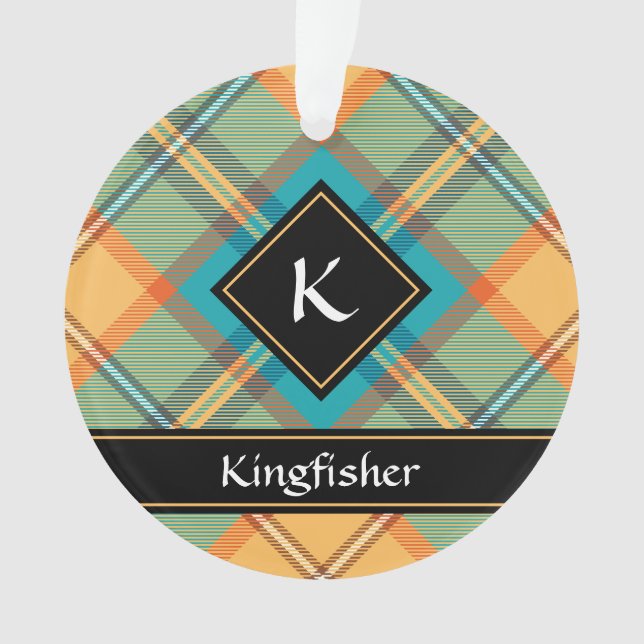 Ornamento Kingfisher Tartan Ornament (Frente)