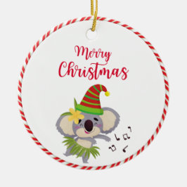 Ornamento Koala, dançante de grana de Natal austra