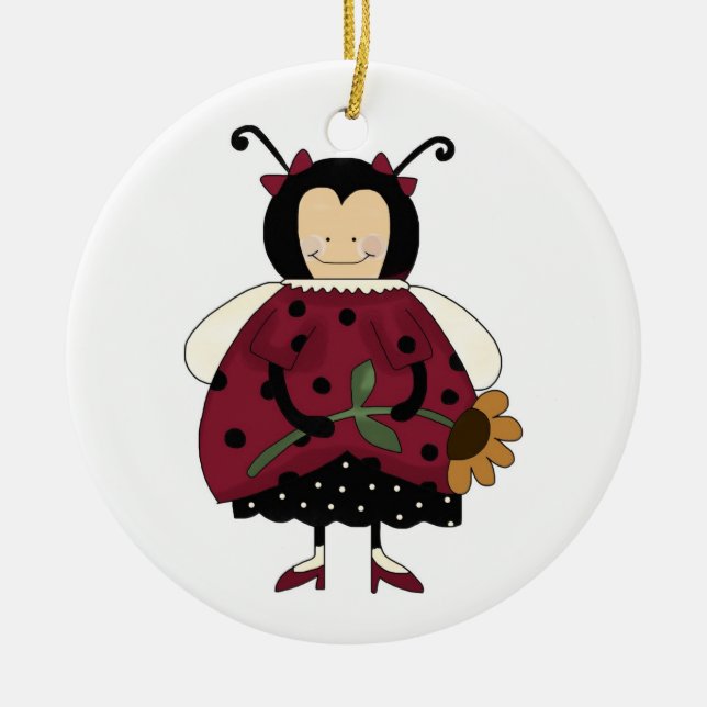 Ornamento Ladybug (Frente)