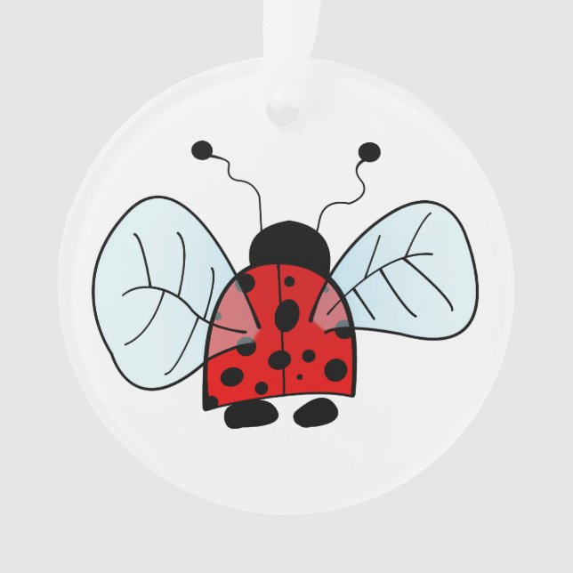 Ornamento Ladybug (Frente)