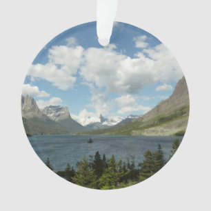 Ornamento Lago Saint Mary II no Parque Nacional Glacier