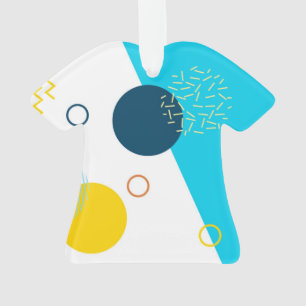 Ornamento Legal, única, moderna, urbana, ilustração Memphis