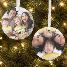 Lembrança de FAMÍLIA personalizada (texto escuro)