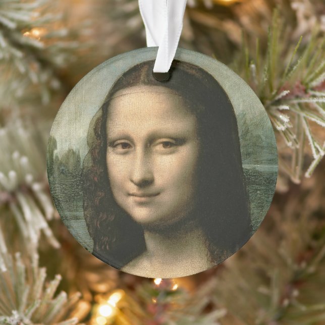Ornamento Leonardo da Vinci | Mona Lisa, c.1503-6 (Árvore)