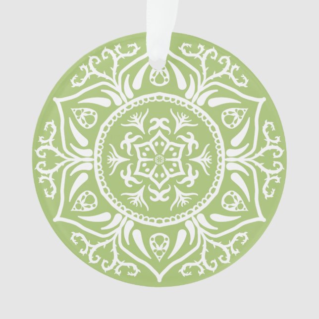 Ornamento Lichen Mandala (Frente)