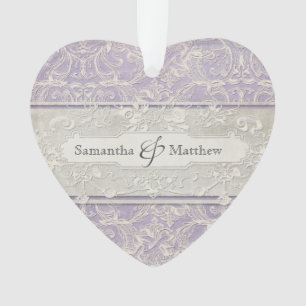 Ornamento Lilac Vintage Casamento Feito Pela Regência France