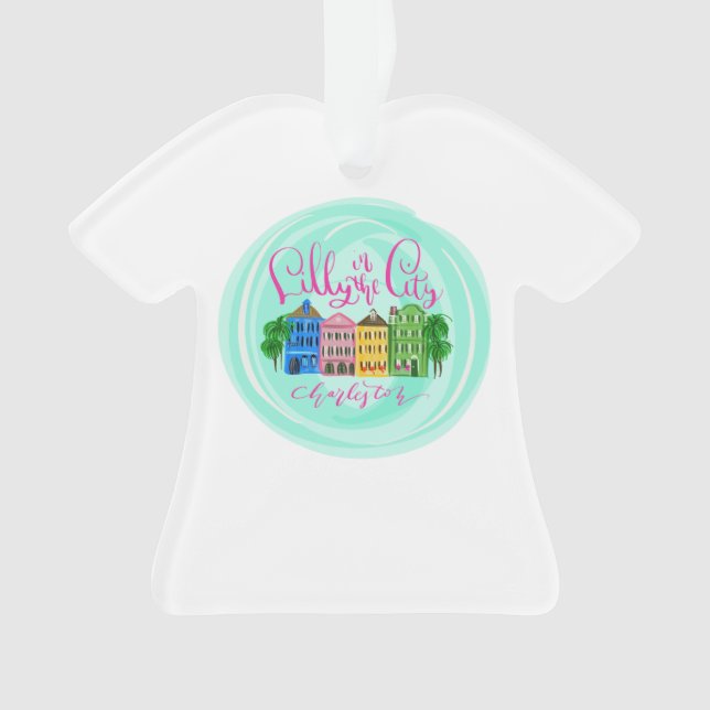 Ornamento Lilly in the City - Charleston (Frente)