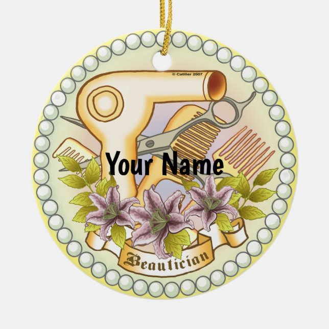 ornamento Lily Pearl Beautician (Frente)