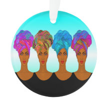 Linda mulher africana americana