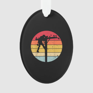 Ornamento Lineman Eleicial Gift