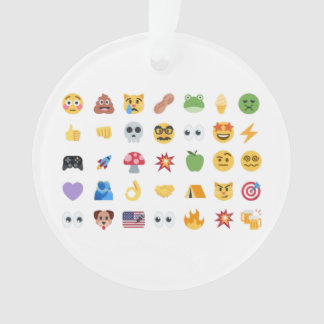 Ornamento Linha do tempo de 35 emojis Roaring Kitty meme GME