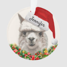 Llama Sorri Seu Nome & Ano Alpaca Natal