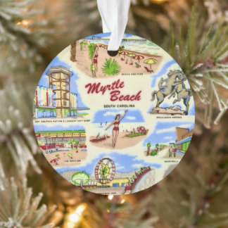 Ornamento Locais de Myrtle Beach 