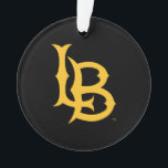 Ornamento Logotipo do Long Beach State<br><div class="desc">Confira esses designs da Universidade Estadual da Califórnia em Long Beach! Mostre seu Orgulho Estadual da Califórnia com esses novos produtos da Universidade. Estes são os presentes perfeitos para o estudante de Long Beach, antigos alunos, família, amigo ou fã na sua vida. Todos esses produtos Zazzle são personalizáveis com seu...</div>