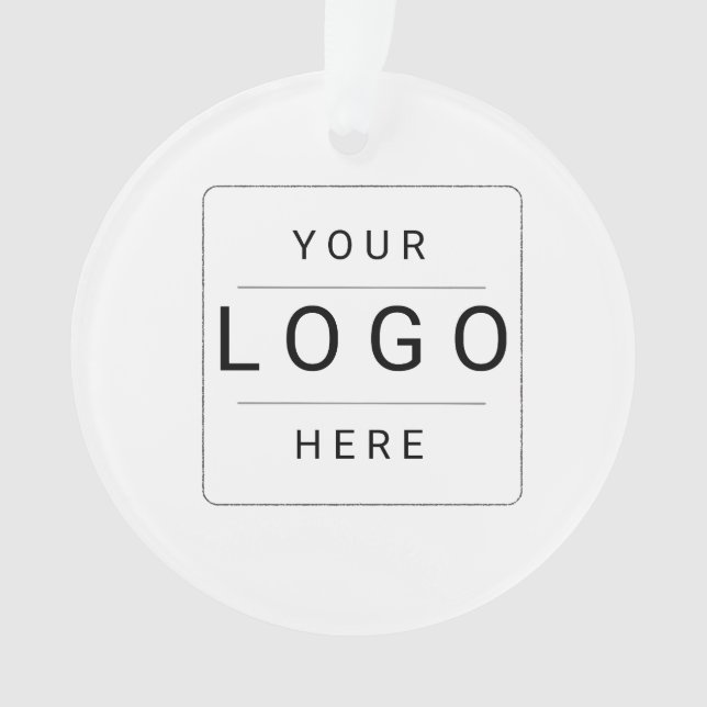 Ornamento Logotipo Personalizado (Frente)