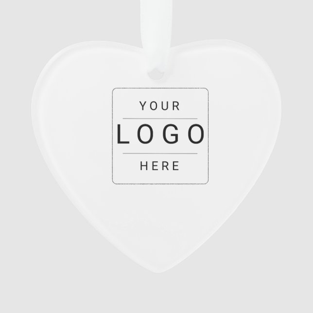 Ornamento Logotipo Personalizado (Frente)