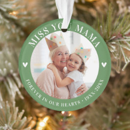 Ornamento Loss Memorial Keepsasaame Foto Moderna