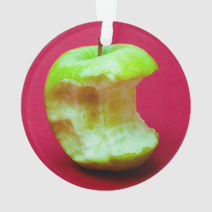 Ornamento Maçã verde borrifada