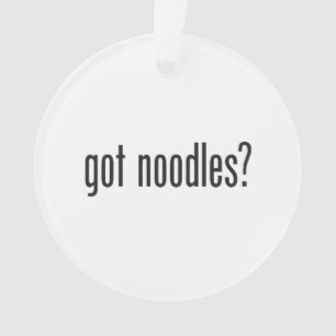 Ornamento macarronetes obtidos