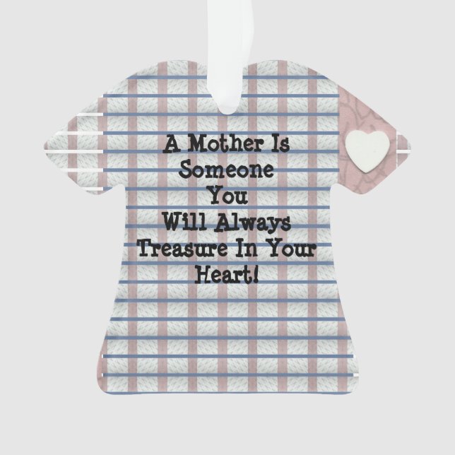 Ornamento Mães tesouro (Frente)